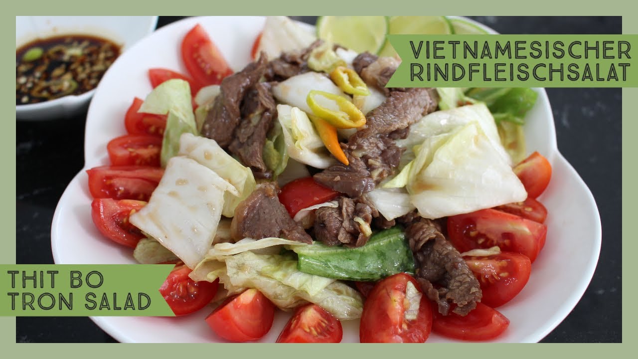 Vietnamesischer Rindfleischsalat | Thịt bò trộn salad | Tam's Cooking