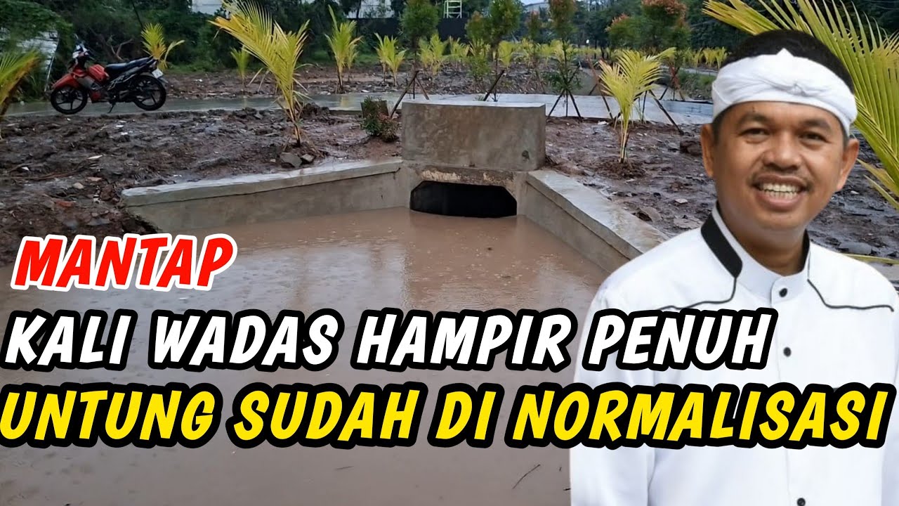 UPDATE‼️KALI WADAS DI GUYUR HUJAN SEHARIAN ‼️