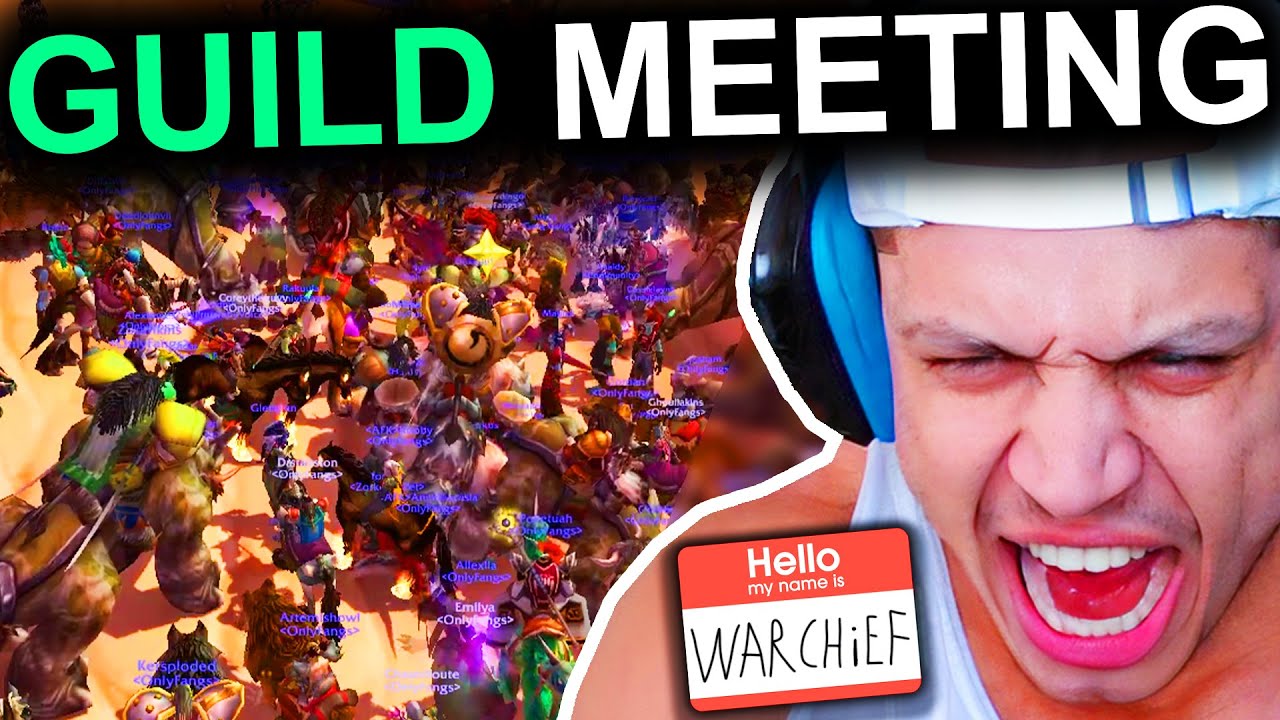 MY FIRST ONLYFANGS GUILD MEETING AS WARCHIEF !