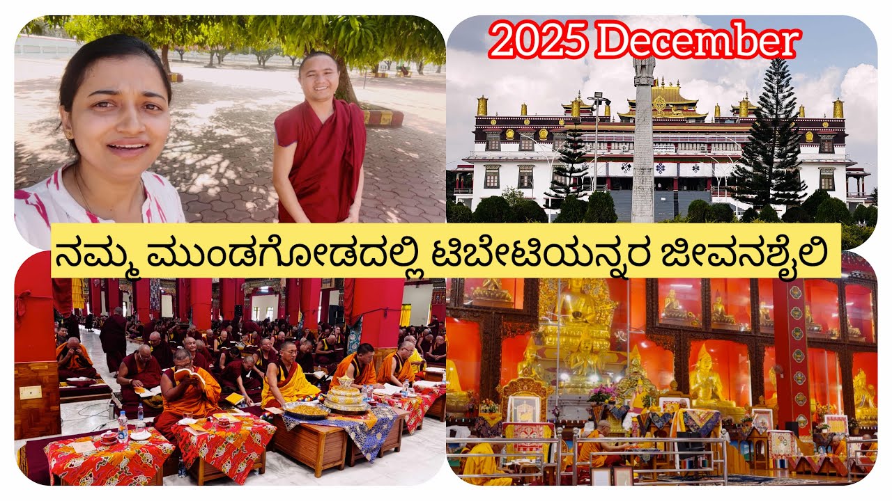 ಮುಂಡಗೋಡಿನ ಟಿಬೇಟಿಯನ್ನರ ಸುಂದರವಾದ ಮಠಗಳು ಮತ್ತು ಅವರ ಜೀವನಶೈಲಿ| Beauty of  Tibetan culture and monasteries