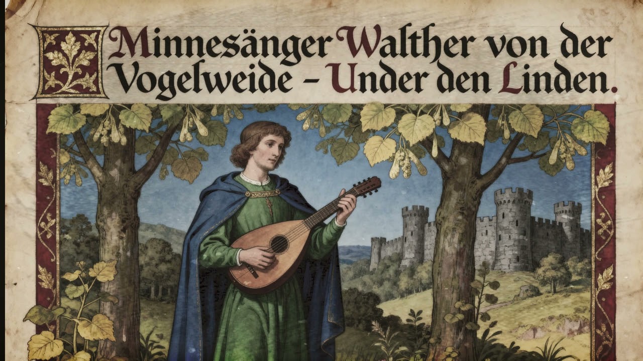 Walther von der Vogelweide 👑 Under den Linden 👑 Minnegesang Mittelalter Musik