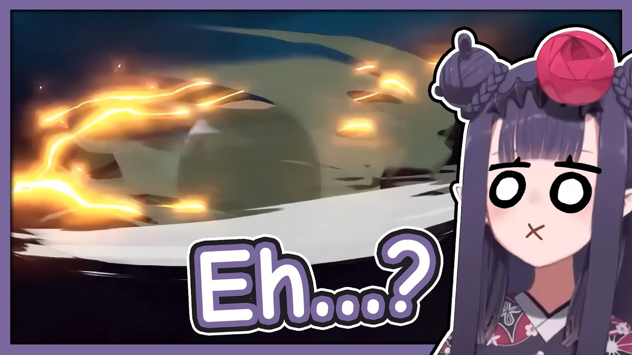 Ina's reaction to the new evolution animation【Pokémon Legends: Arceus/Hololive EN】