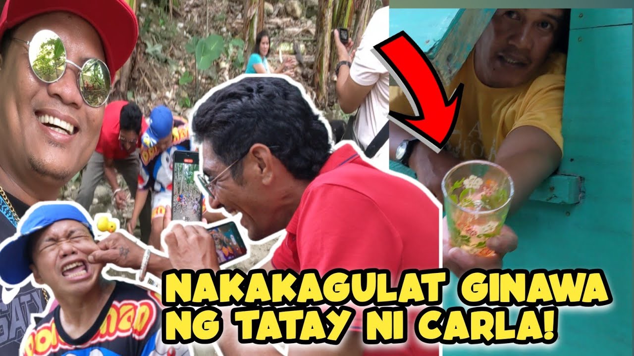 TATAY NI CARLA NABIGLA KAMI SA GINAWA  HABANG NAG BEHIND THE SCENES 😱