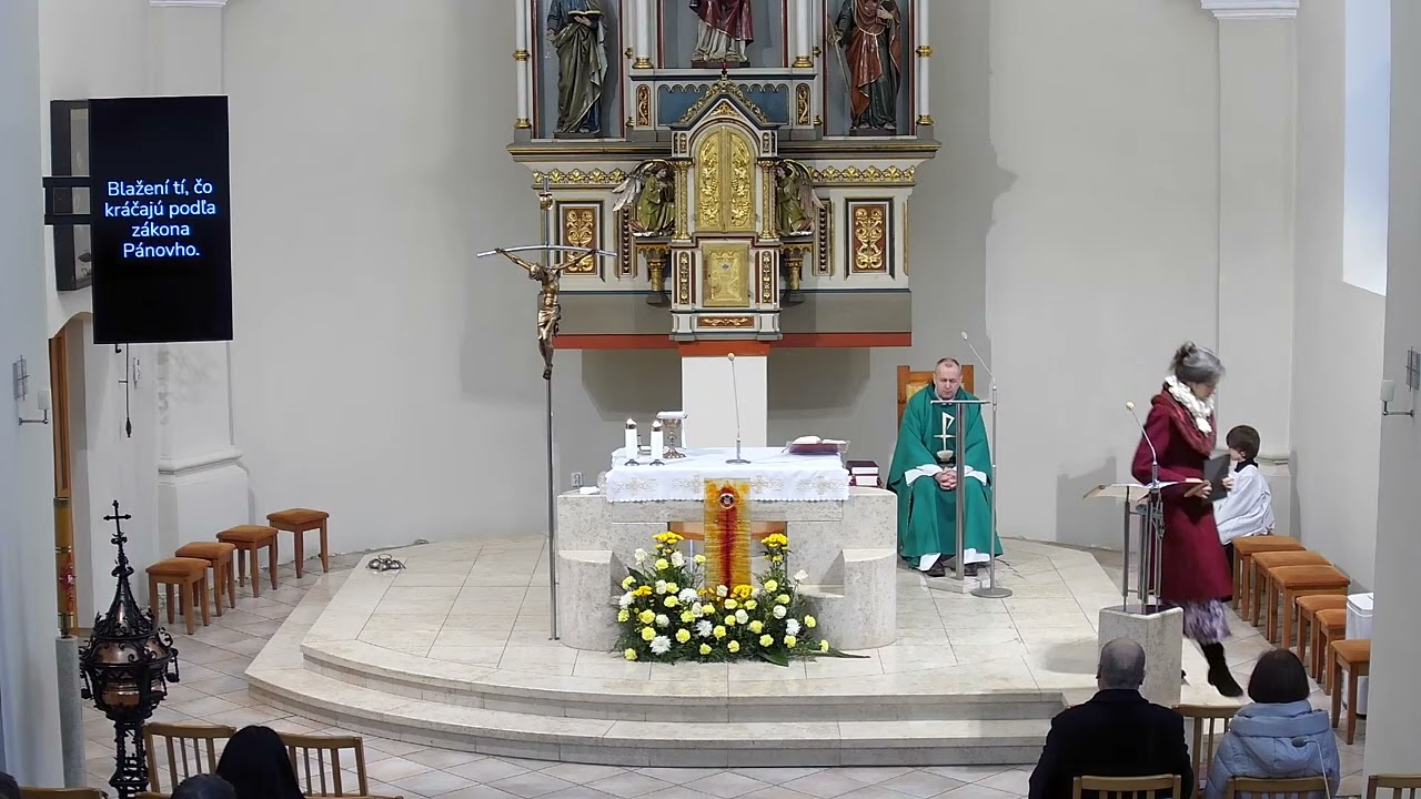 sv. omša, 15.2.2026, 8:00  6.nedeľa cez rok