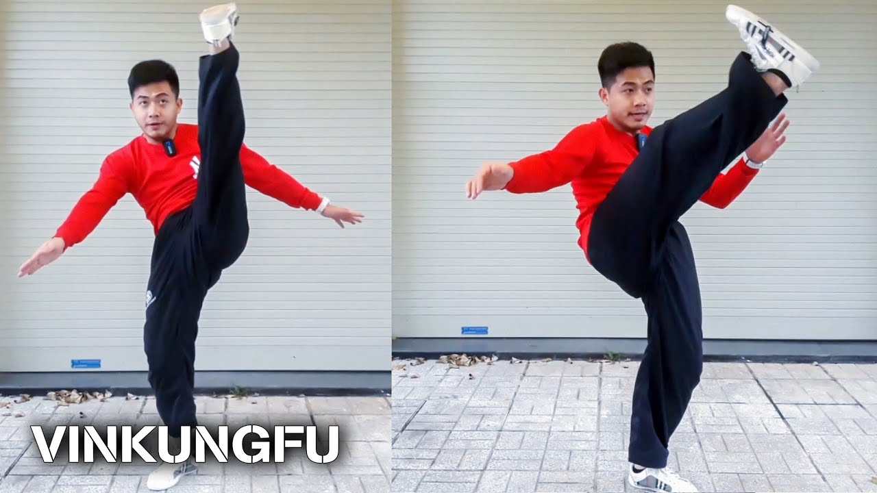 Luyện 3 cú đá Capoeira hay gặp | Practice 3 Capoeira kicks | Vinkungfu