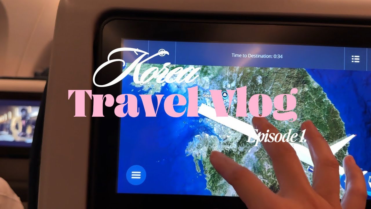 [ENG/KOR] Travel to Korea (Episode 1) | Boarding, Food, daiso, nails, national liberation day