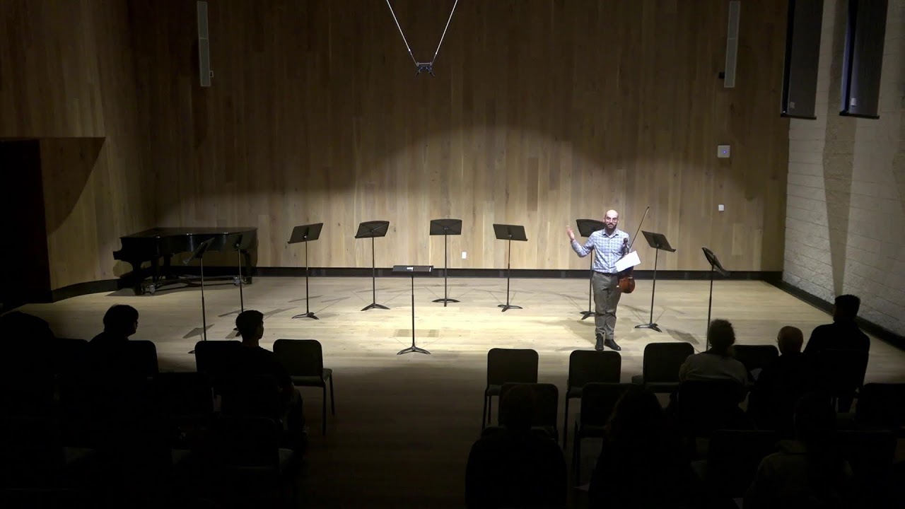 Viola Studio Recital Program