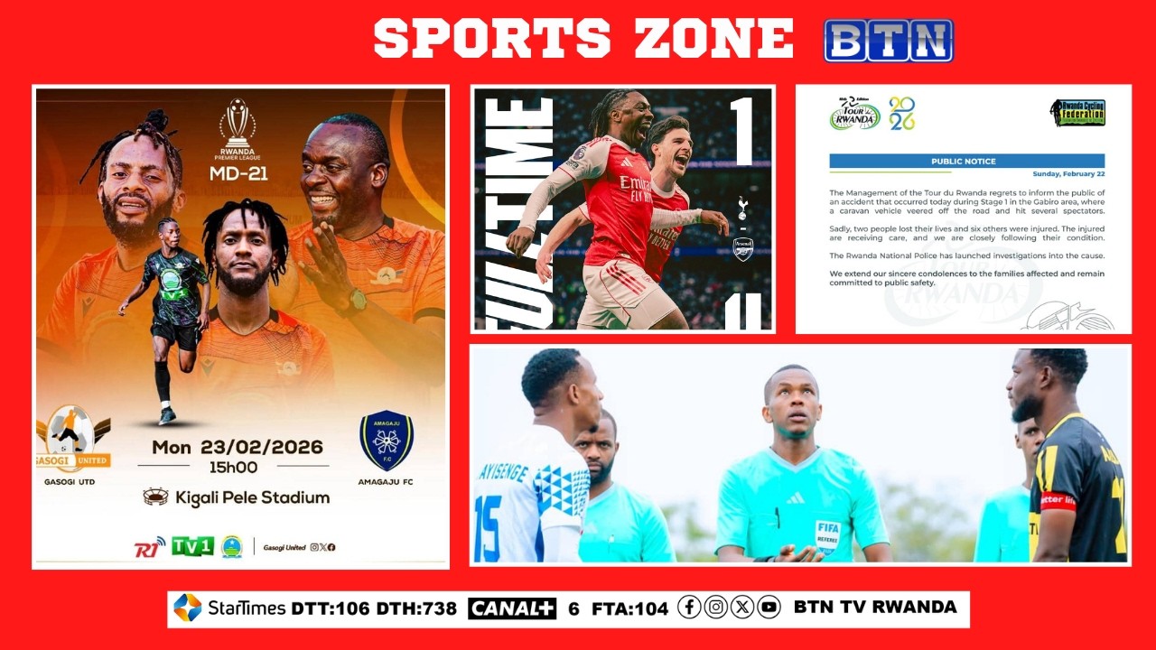 Rayon sports yatsinze Mukura akaboko k'umusifuzi gateza ubwega;Amagare mungamba 2 bapfuye.
