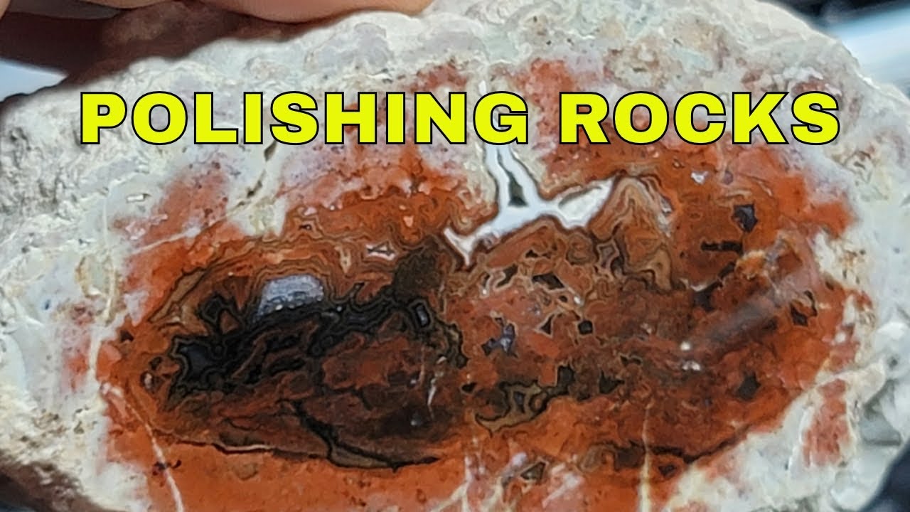 Hand Polishing Petrified Wood | How to Polish Rocks on the Cheap | Polishing Rocks #1