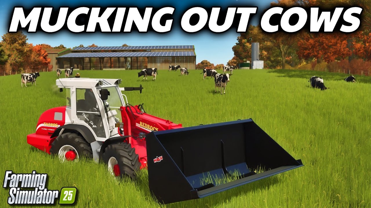 Mucking Out Cows on Pichonni&egrave;re Valley (& Update Info) | Farming Simulator 25