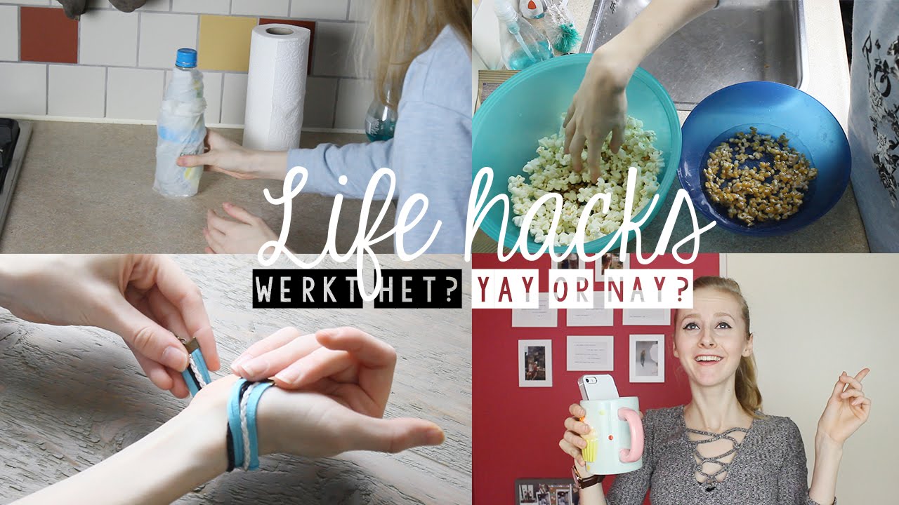 LIFE HACKS | WERKEN ZE EIGENLIJK WEL? | LENETTE HERMSEN