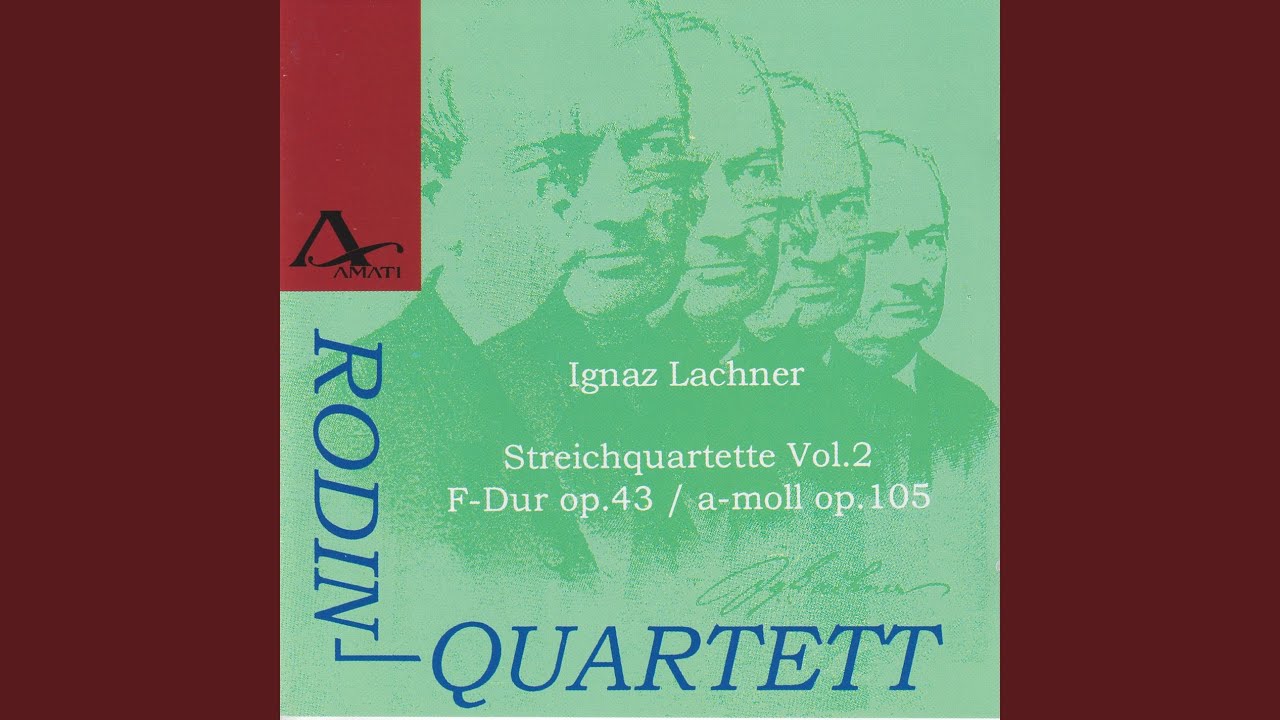 String Quartet No. 1 in F Major, Op. 43: I. Allegro moderato