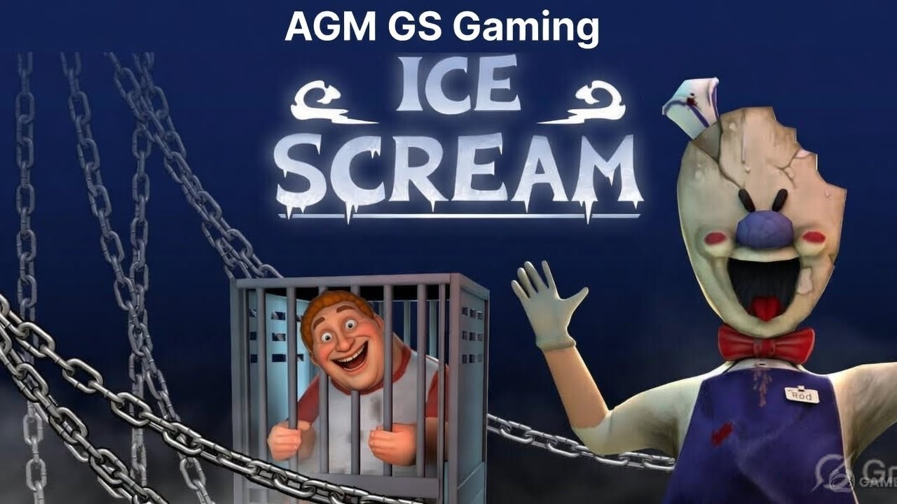 Геймплей хоррор-игры Ice Scream 1 😱 Страшный человек из Ice Scream охотится за мной!