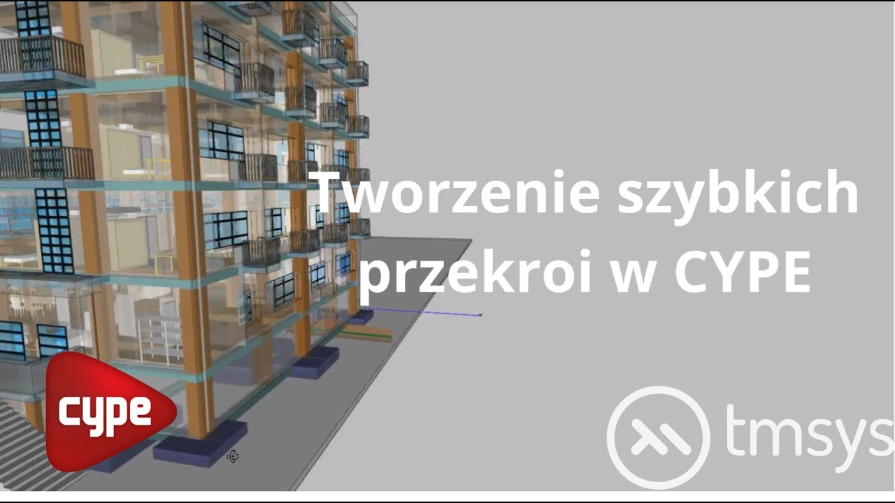 Tworzenie szybkich przekroi w programie CYPE