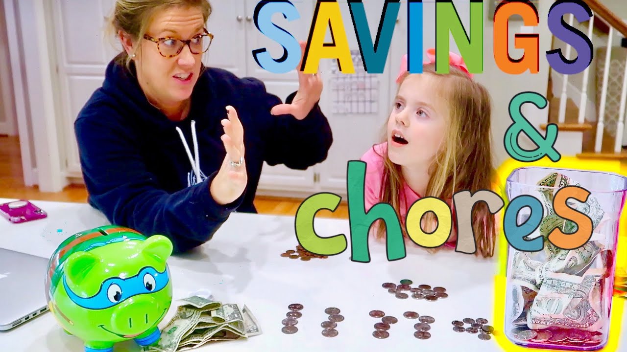 Teaching Kids About SAVING MONEY and CHORES! (A Vlog) - Our Debt Disaster