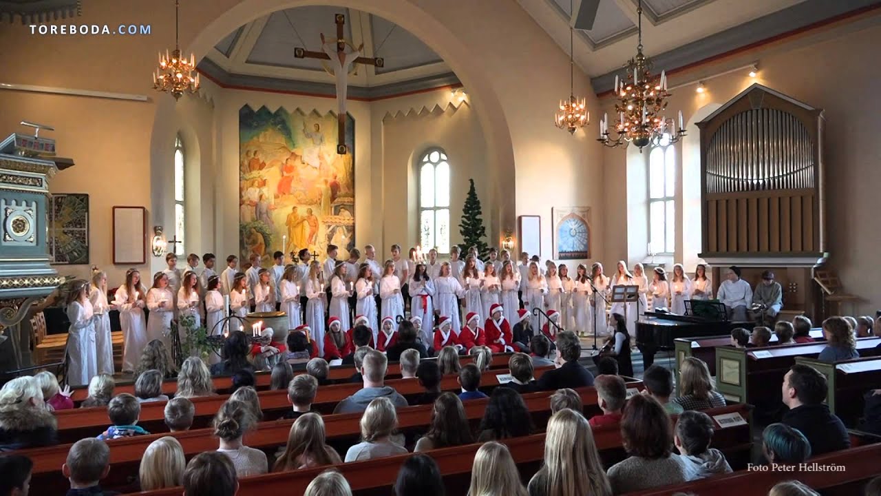 Björkängsskolan i Töreboda Lucia 2015
