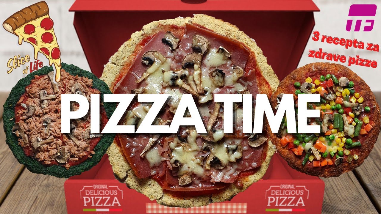 FIT PIZZA *3 zdrava recepta*