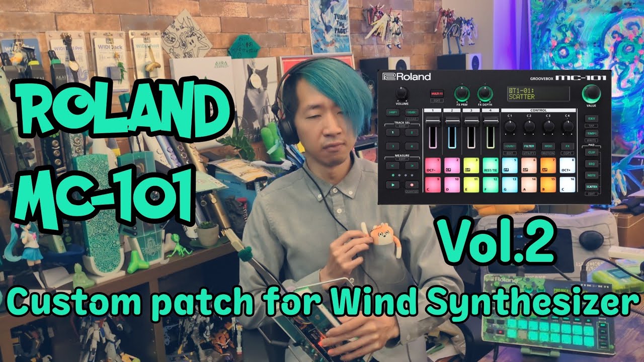 【カスタム音色】Roland MC-101 Vol.2 for Wind Synthesizer / T-SQUARE Collection-2