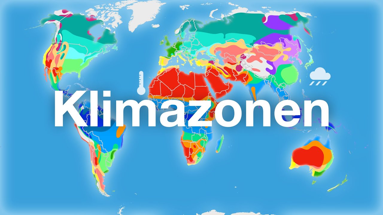 Klimazonen - Effektive Klimaklassifikation
