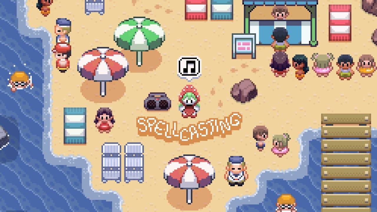 spellcasting - the song that plays at the beach in your favorite childhood game