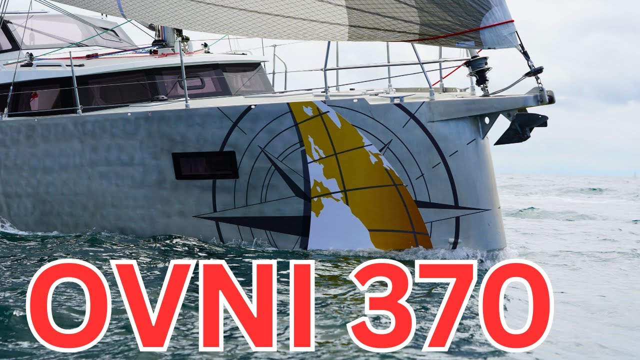 OVNI 370 TEST SAIL, Built for blue water cruising.