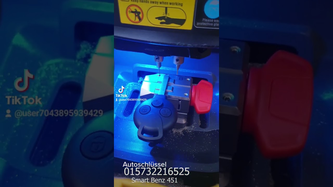 Smart benz 451 Schlüssel nachmachen