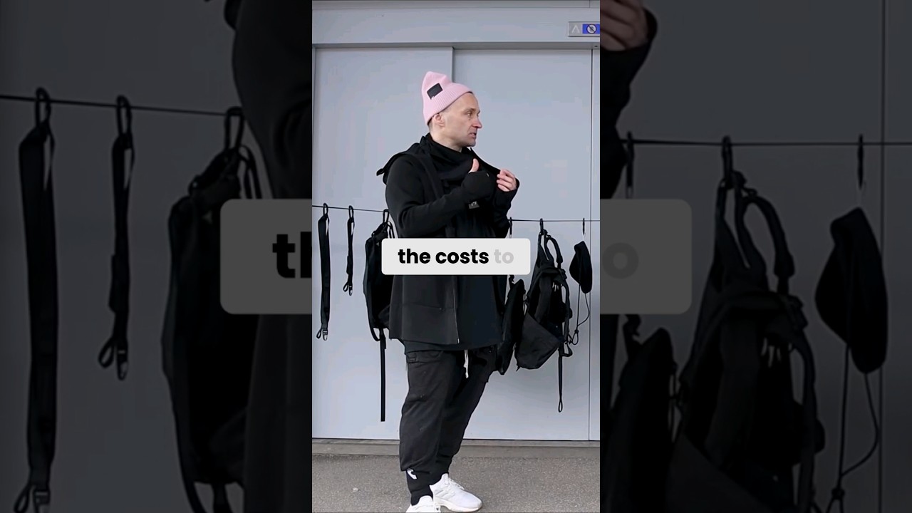 techwear brand owner talks about pricing