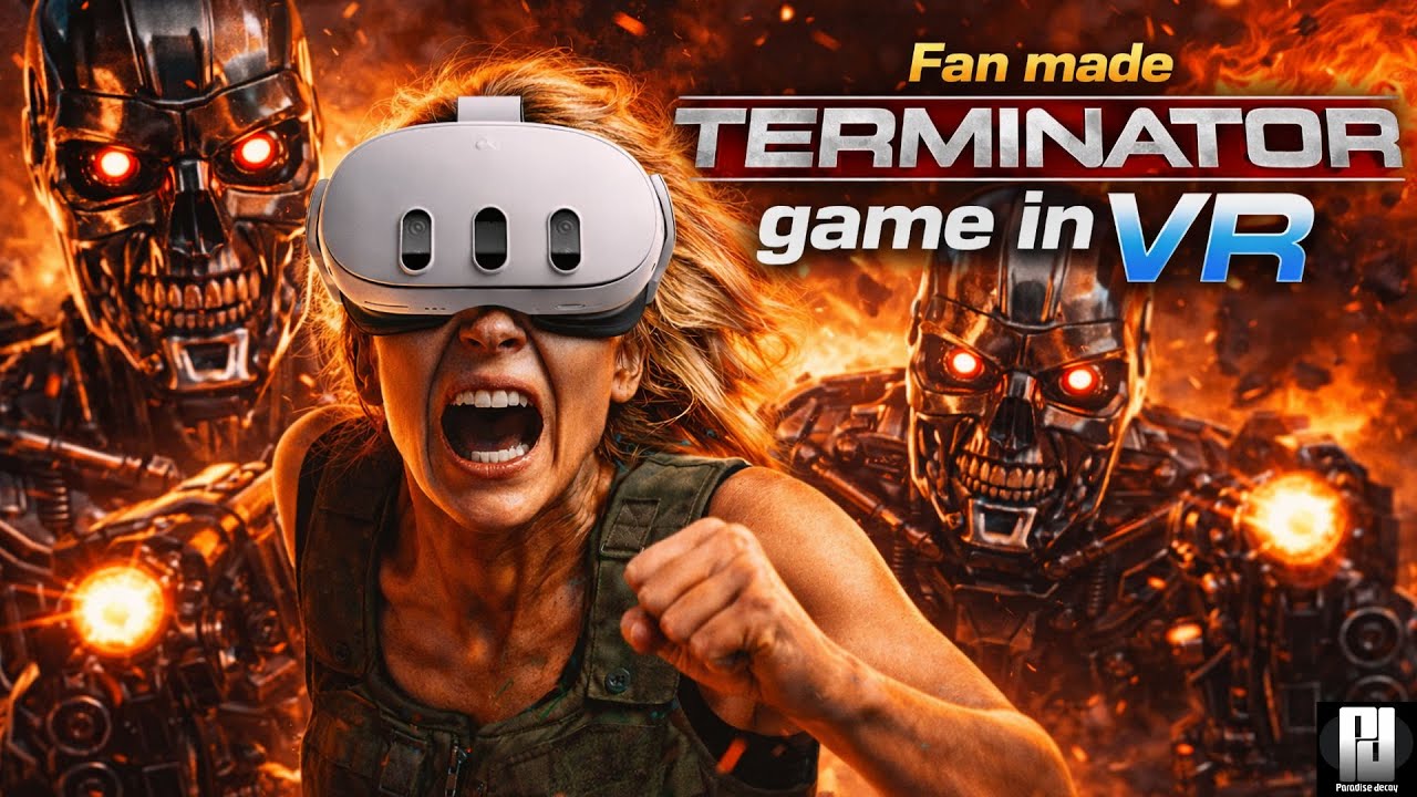 Terminator: Cyberdyne Secrets в VR с использованием UEVR и GUIDE!