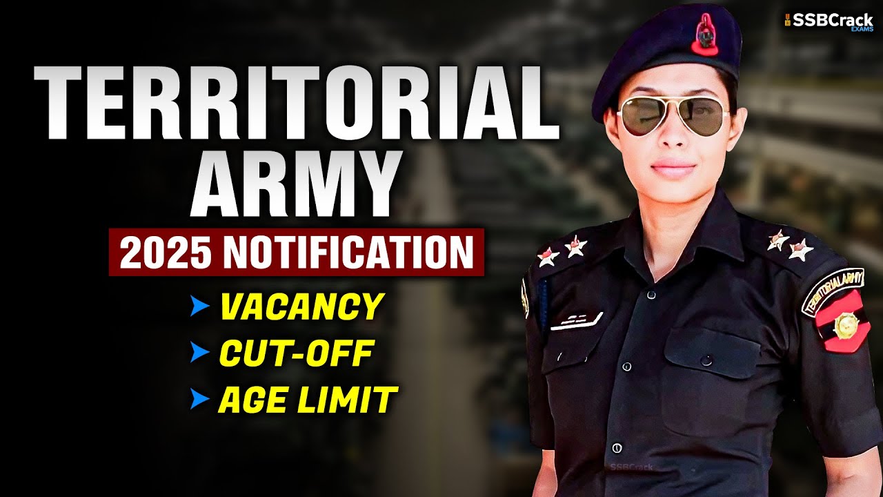 Territorial Army Notification and Exam Date 2025