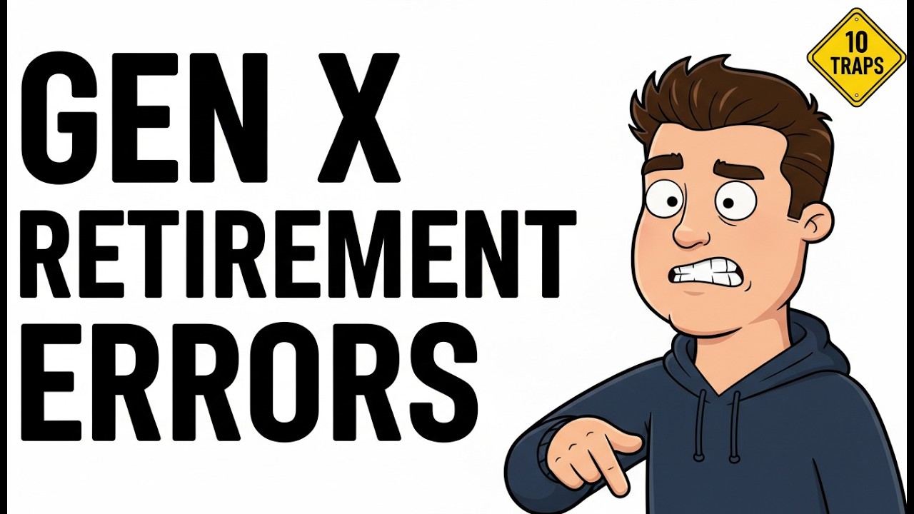 10 Retirement Planning ERRORS in Your 50s [Gen X: Be Careful!]
