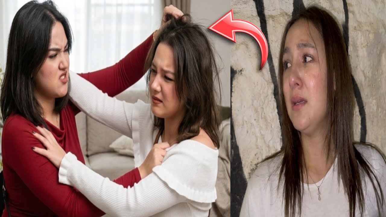 ناري مدابزة خيبة😱 ضربت أنا وإيمان ديما مضاربين على شقا مي ضرباتنا بجوج😱😡