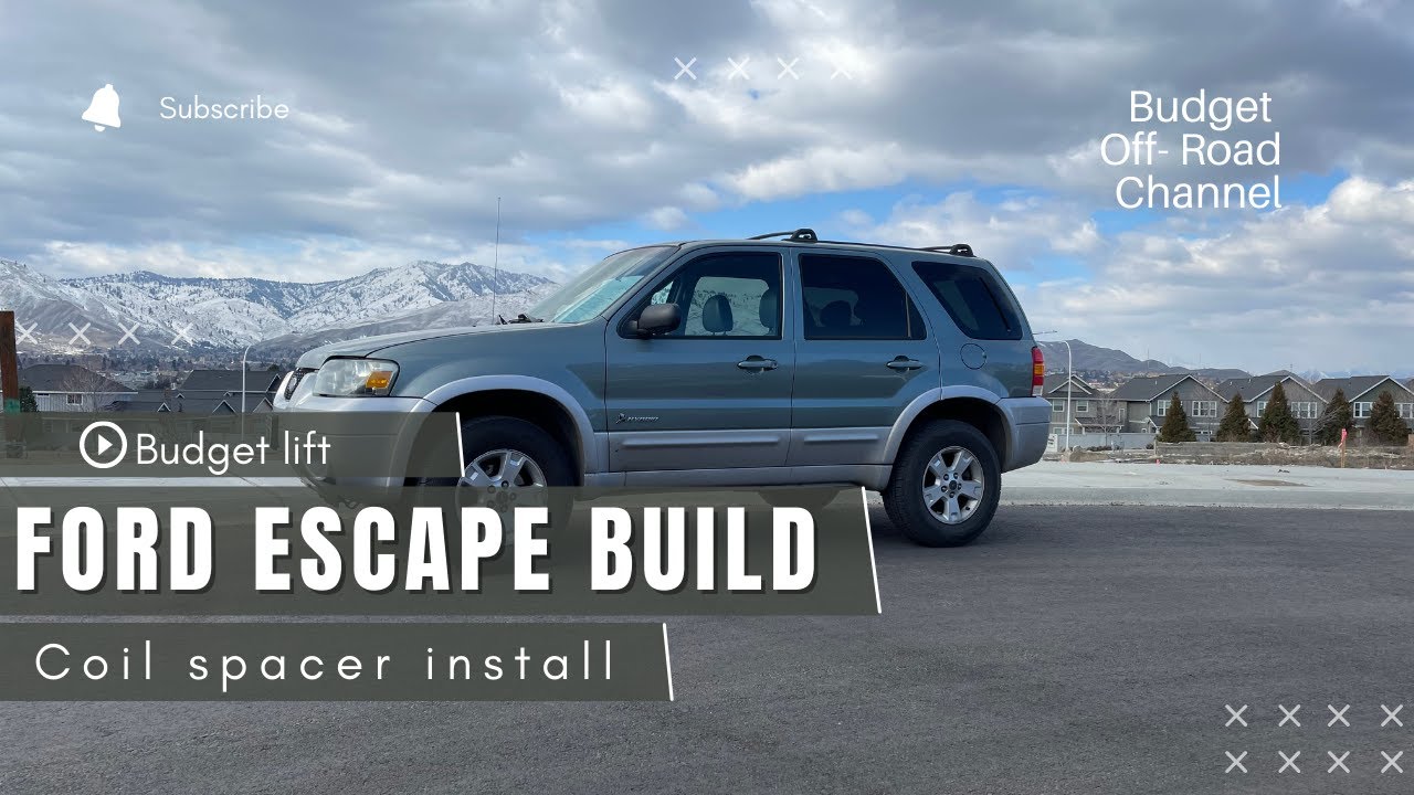 Ford Escape Rear lift kit [Coil Spacer install]