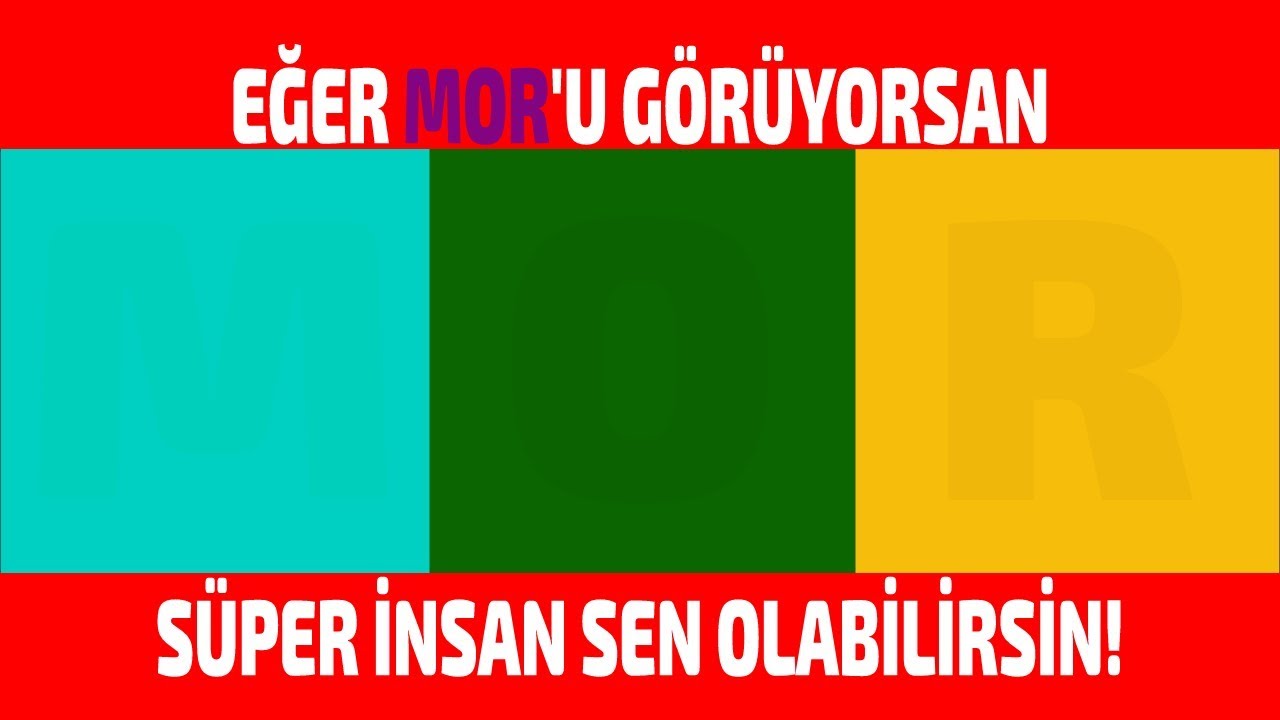 Gözlerinizi Test Edin! Hangi Kelimeyi Görüyorsunuz? Çoğu İnsan Göremiyor!