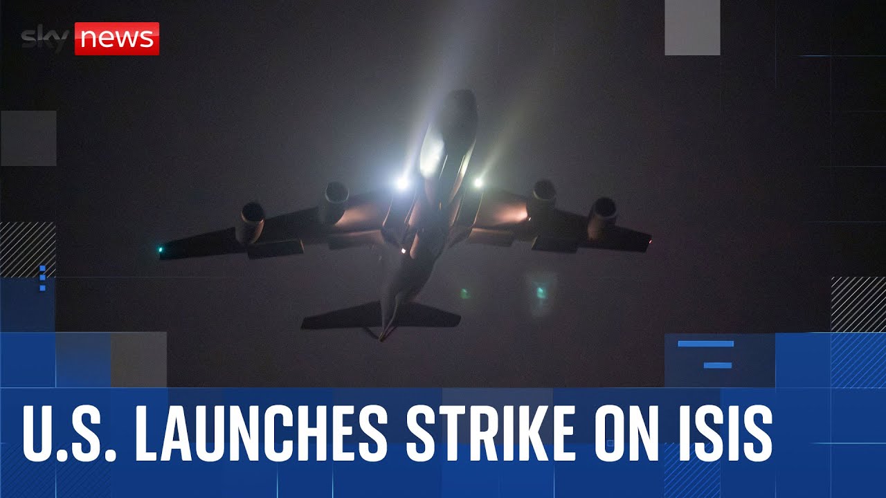 США начали «масштабные» удары с целью «ликвидации» боевиков «Исламского государства» в Сирии.