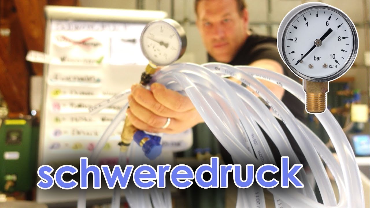 Schweredruck - wie entsteht er und wie wird er berechnet?