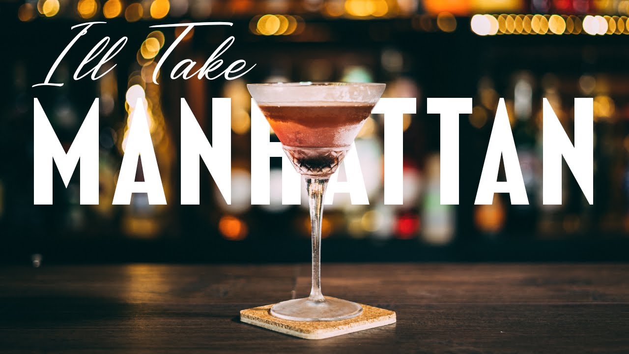 I'll Take Manhattan- sweet Manhattan with Cherry Heering