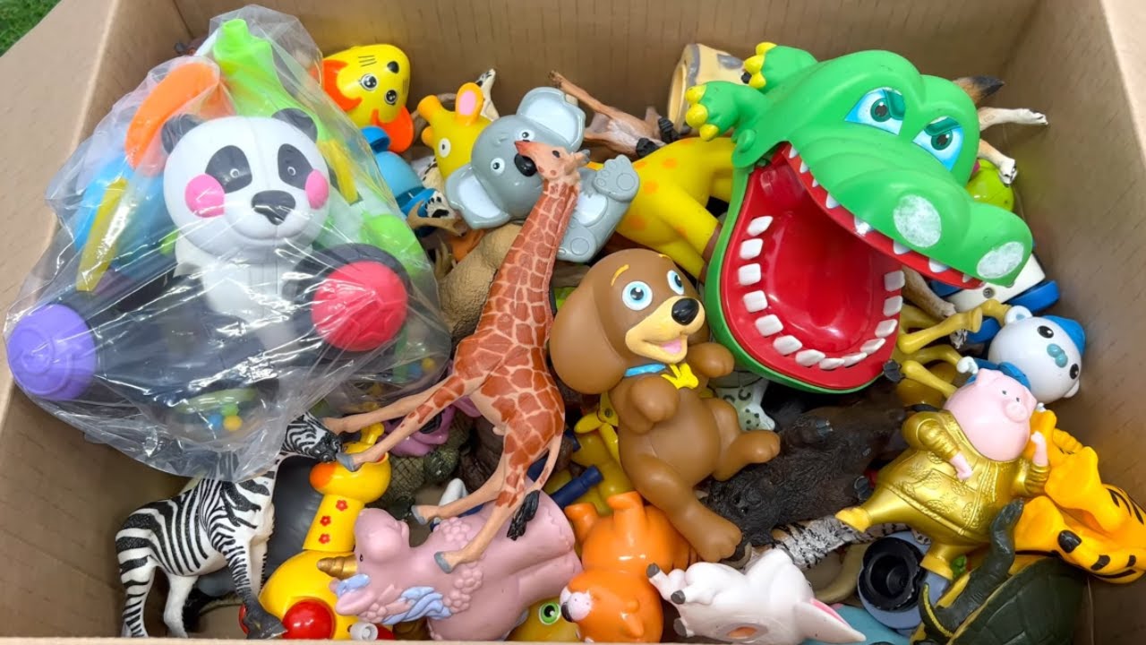Unboxing Zoo Animal Toys! Fun Learning Video for Kids & Toddlers
