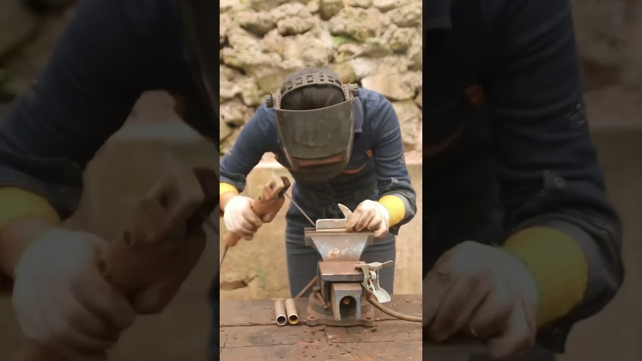 Girl Makes Her Own Copper Wire Pulling Machine, It&rsquo;s So Easy To Use | Linguoer