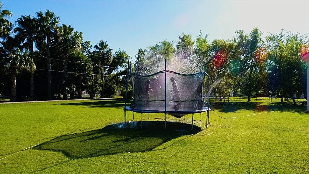Trampoline Spalsh Zone Setup Video