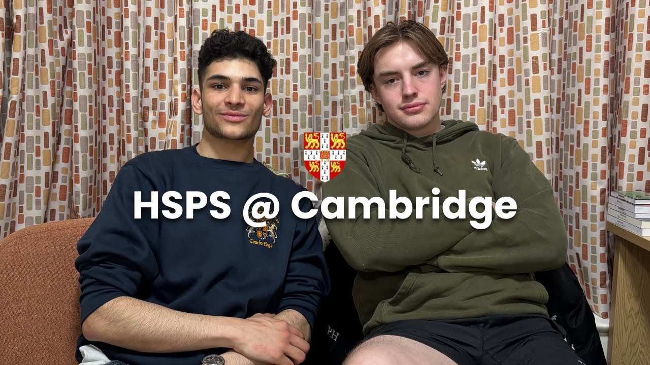 How to get into Cambridge | HSPS with Peter Holmes