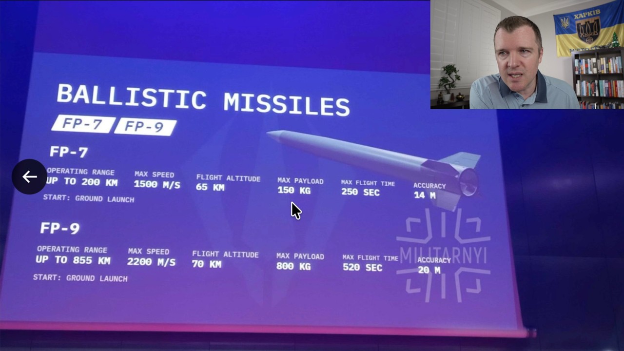 Ukraine Test Launched New FP-7 Ballistic Missile