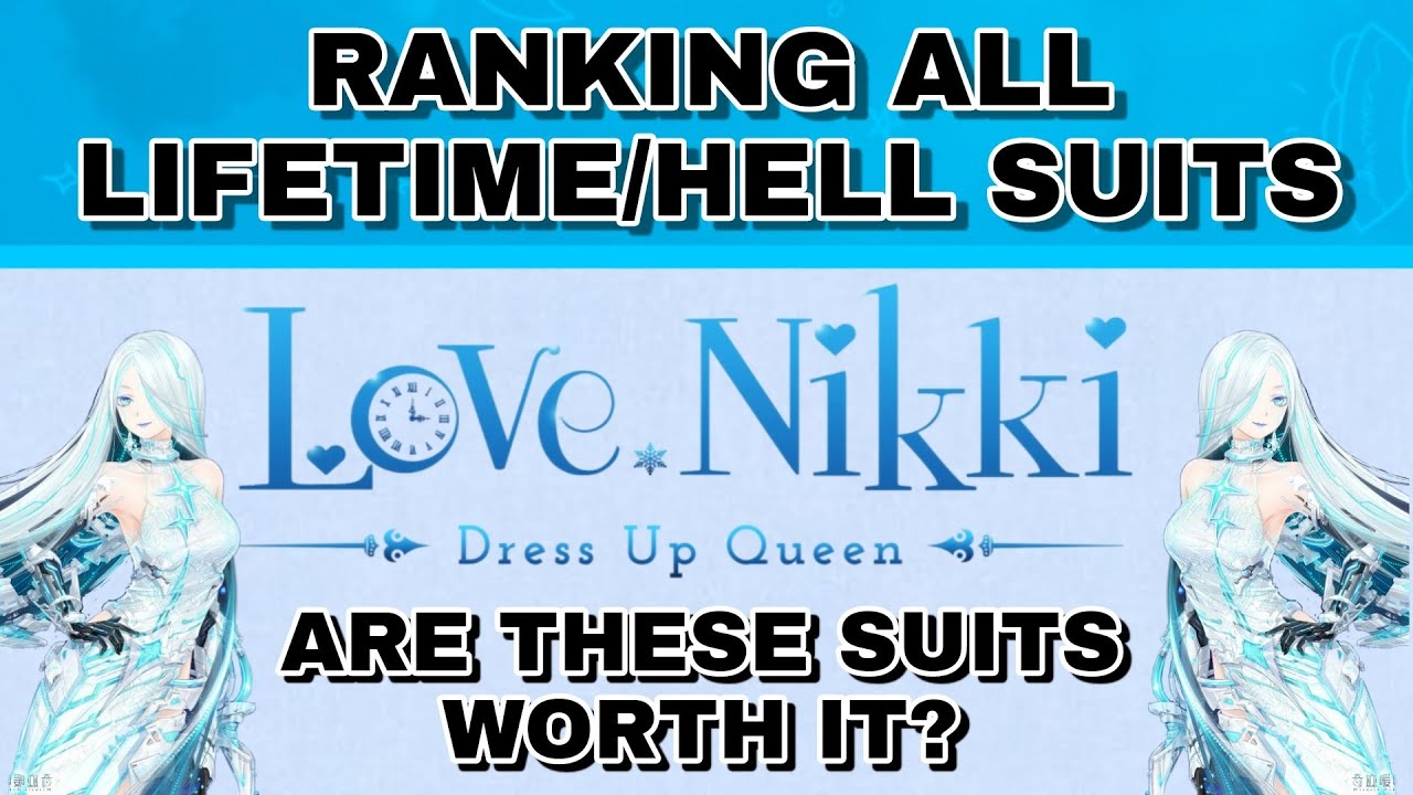 LOVE NIKKI ✺ Ranking all Lifetime/Hell suits - Should you complete these suits