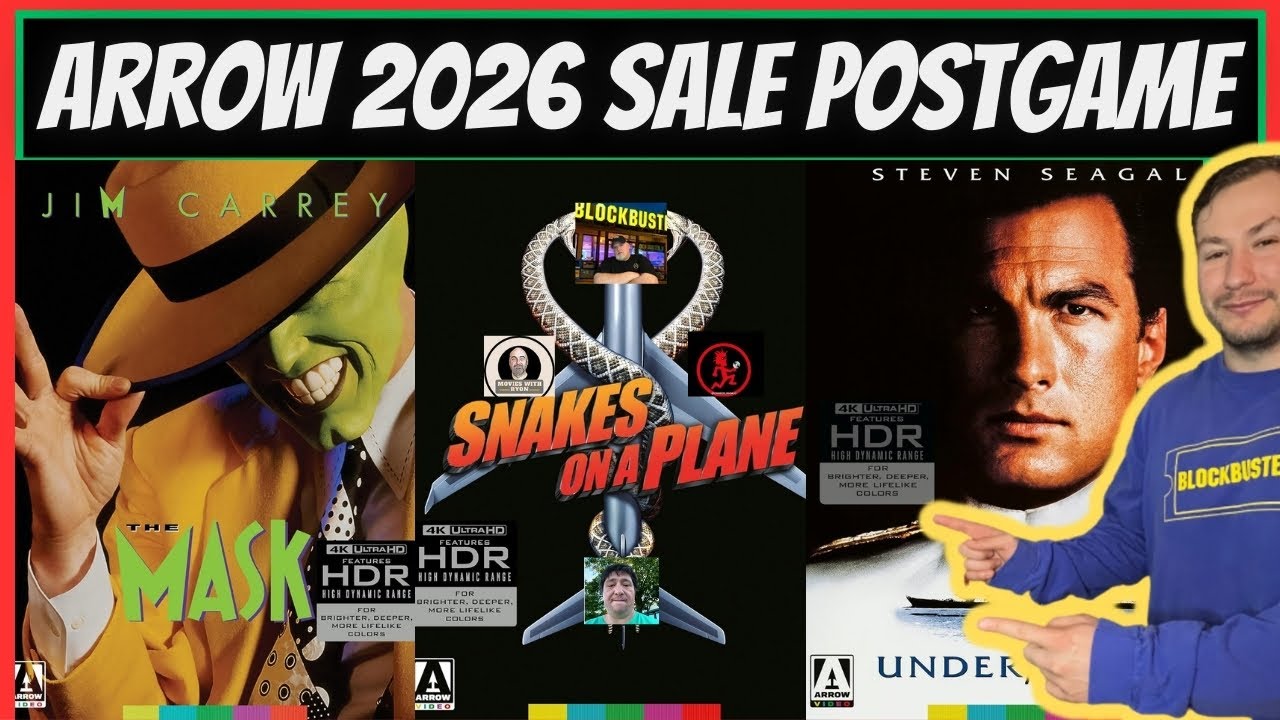 ARROW VIDEO SALE POSTGAME SHOW! 📀 Ranking Our Pickups & What’s Next!