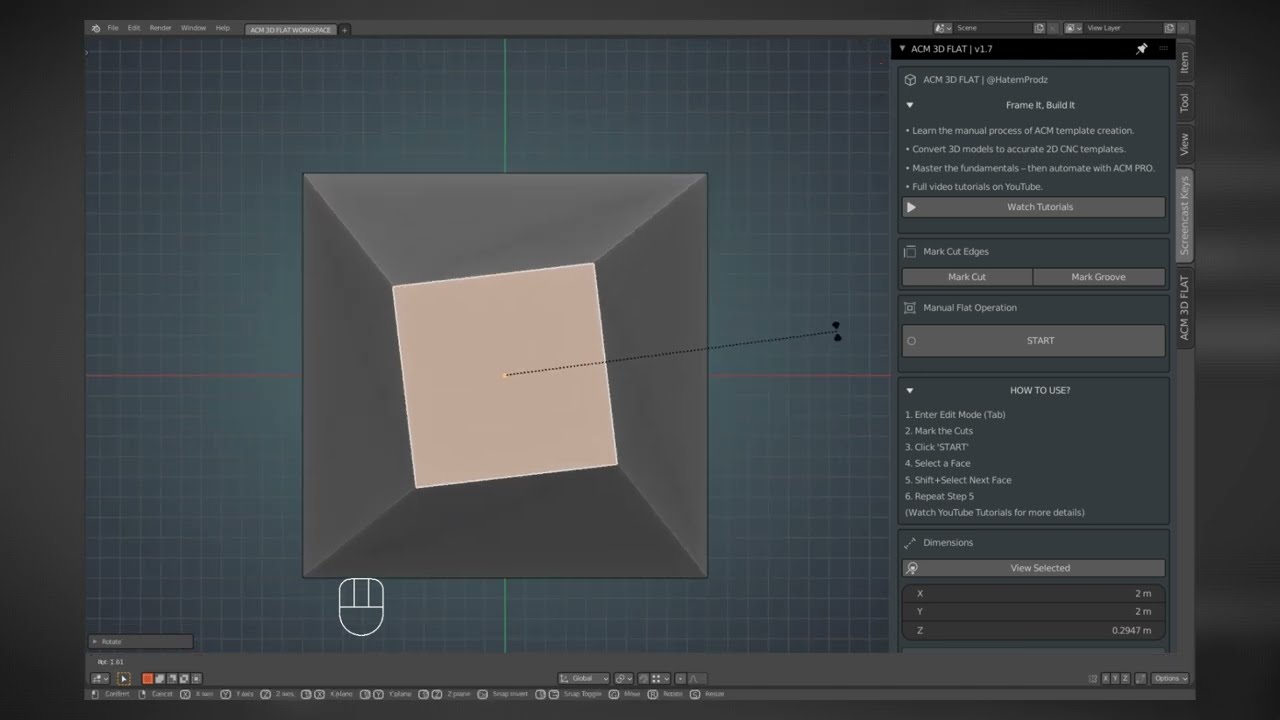 ACM 3D FLAT | v1.7 | Demo