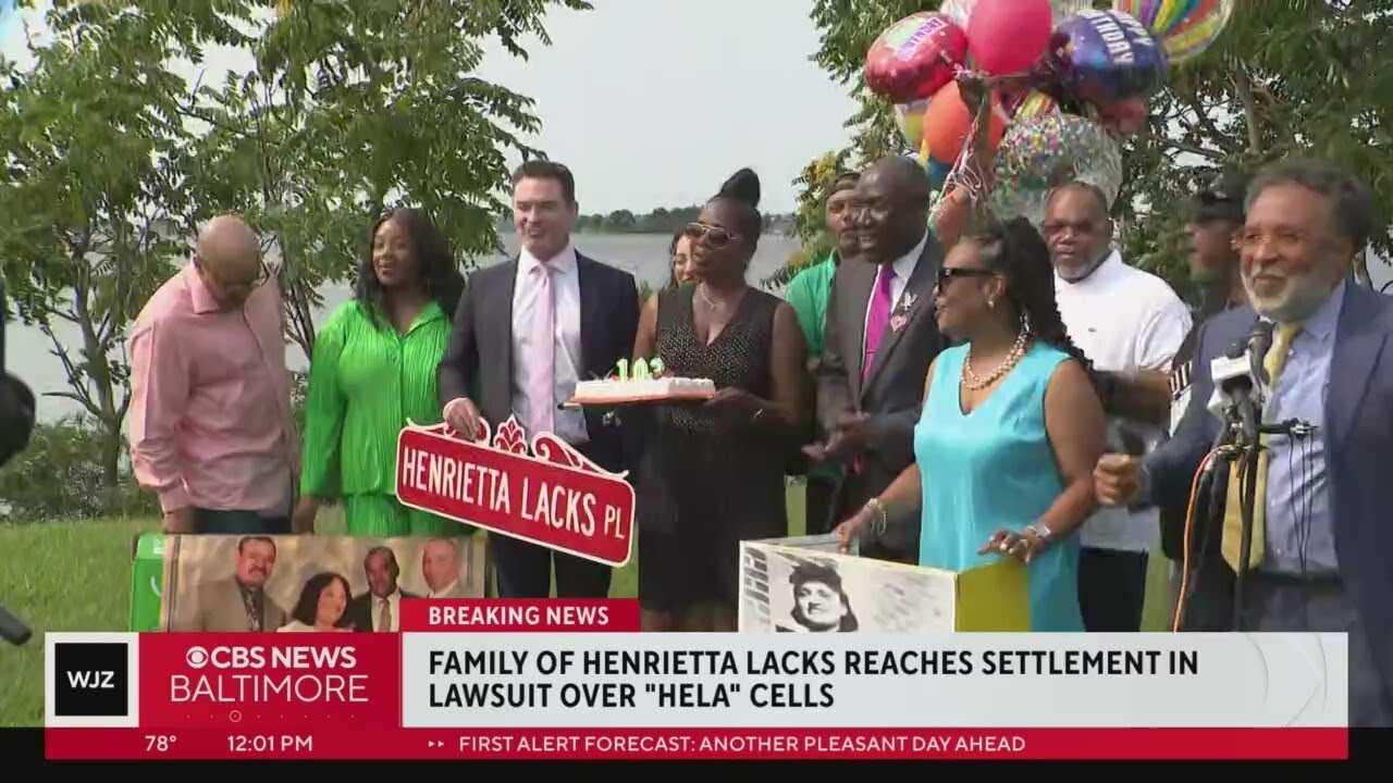Family of Henrietta Lacks reaches settlement in lawsuit of 