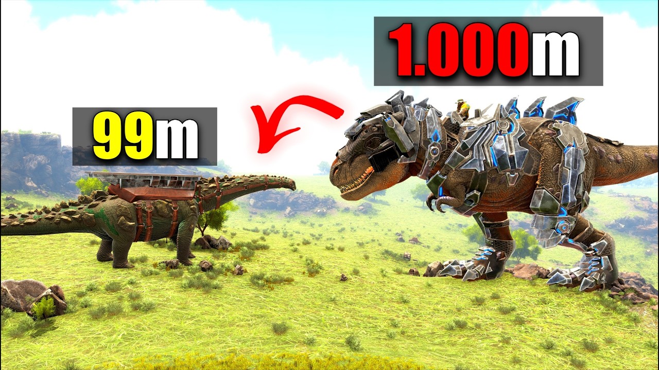 SI MATO MI DINO SE HACE MAS GRANDE en ARK