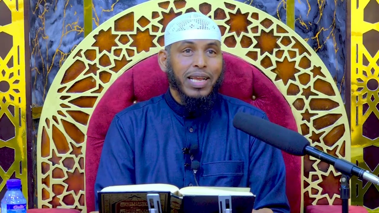 Khushuucada iyo khalad laga fahmay.|| Sh Cabdullaahi Barbaraawi.