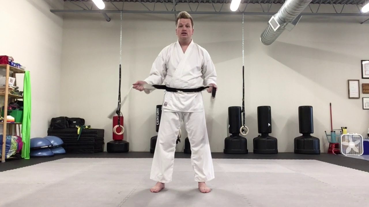 T. 1 How to Tie Your Karate Belt