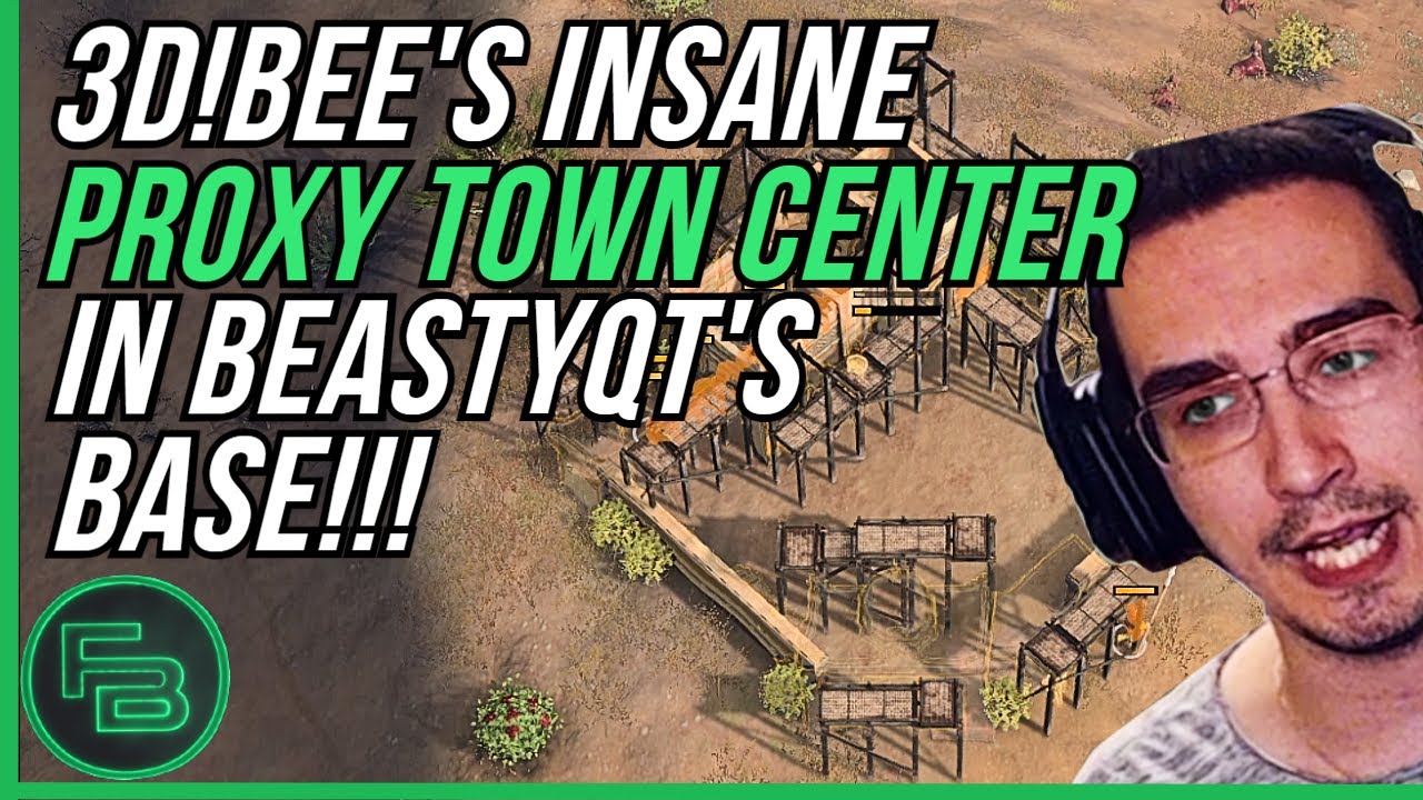 AoE4 BANNED HACKER 3D!Bee vs Rank #1 Beastyqt