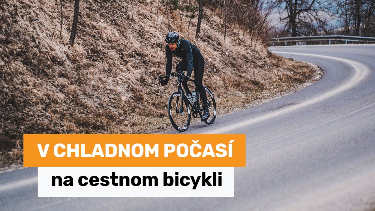 V chladnom počasí na cestnom bicykli - zdravo a bezpečne